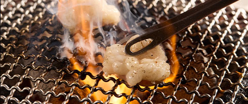 焼きシーン